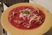 מרק עגבניות מקסיקני מתכון